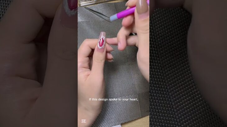Cute & Easy Nail Art design | Tipioria Shorts | new nail art techniques #nailart #nailartideas