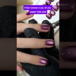 Cute & Easy Nail Art design | Tipioria Shorts | purple shade nail art design #nailart #nailartideas