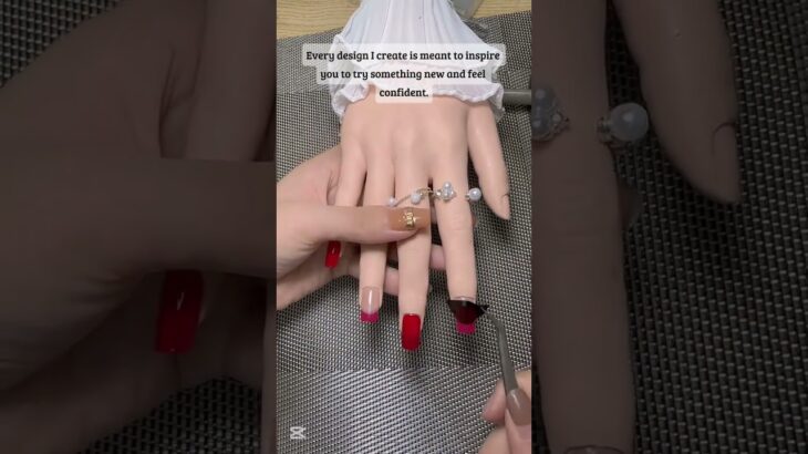 Cute & Easy Nail Art design | Tipioria Shorts | red nails with star stamp #nailart #nailartideas