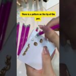 Cute & Easy Nail Art design | Tipioria Shorts |  vintage nail art #nailart #nailartideas