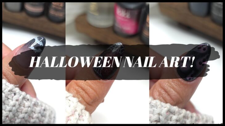 EASY HALLOWEEN NAIL ART TUTORIAL