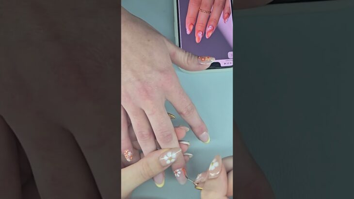 Watch me do a gel x set on my client Jenny!#nailtech #nailart #naildesigns #nailsoftiktok #gelxnails