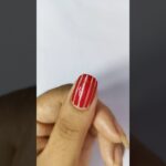 Easy Striping Nail Art 💅🏻🏡#nails #nailart #shorts #trending #viralvideo