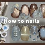 nuance nail.人気なカラーの組み合わせでネイルデザインbrown×blue│How to do nails