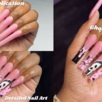 Pink GhostFace Nails🩷 Halloween nail art + chit chat 🤭