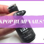 KPOP DEMON HUNTER RUMI NAIL TUTORIAL! 🖤