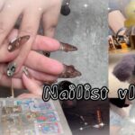 【Nailist vlog🫧】 nailと日常と占い👶🏻🩶⋆⭐︎
