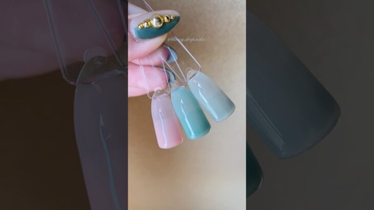 〈100ネイル〉シフォンカラーシリーズ購入してみた。