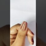 Easy Striping Nail Art At Home 🏡💅🏻#nails #nailart #shorts #nails #trending #viralvideo