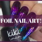 HOW TO APPLY NAIL FOILS | Bonfire Night Nail Design using Kiki London Gel Polish! 🎇