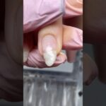 Acrylic VS gel👌 #nails #nailtutorial #nailrepair #manicure #manicure #brokennail #nailtips