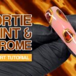 Tortoiseshell & Chrome Nails ✨ | Chic Nude Nail Art Tutorial