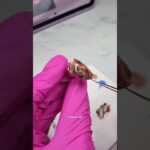 Latte Swirl Nail Art ☕️ (2/30 days of nail art) #nailart