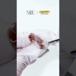 Brown Marble Nail Art with Cre8tion Jewel Gels 💎