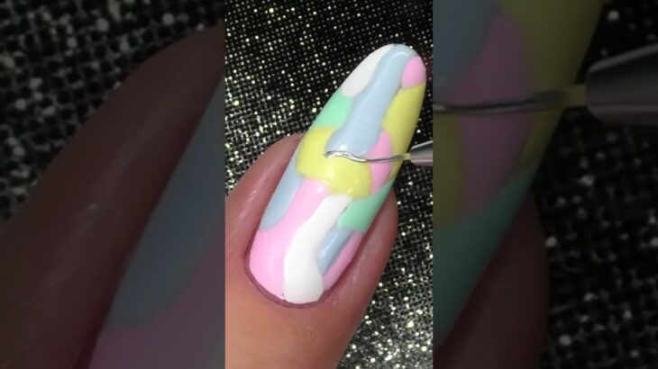 💅 Easy Pastel #Nails Art #shorts #nailart #nailstyle #naildesign