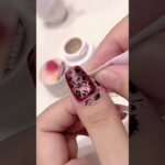 🌹 Vintage Red Cat-Eye Nail Tutorial 💅✨