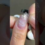 ❄️ Snowflake Cat-Eye Short Nails Tutorial 💅✨