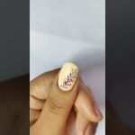 Easy Nail Art using safety pin 🧷💅🏻#nailart #nails #trending #shorts #viralvideo