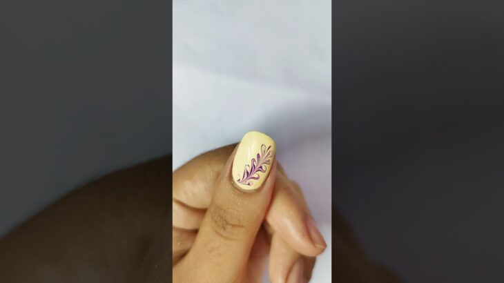 Easy Nail Art using safety pin 🧷💅🏻#nailart #nails #trending #shorts #viralvideo