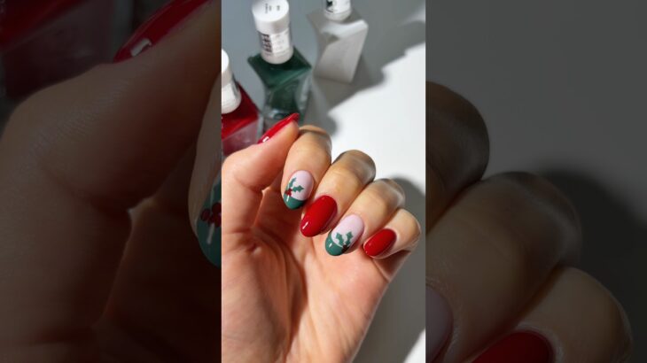 too early?? 🌿🍒✨ #nailpolish #nailinspo