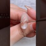 リボンアートHowto🎀 #エムプティジャパン #ネイル #ジェルネイル #nails #shorts #nailart #マグネットネイル #セルフネイル  #naildesign