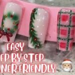 QUICK & EASY Christmas nail designs in DEPTH tutorial!