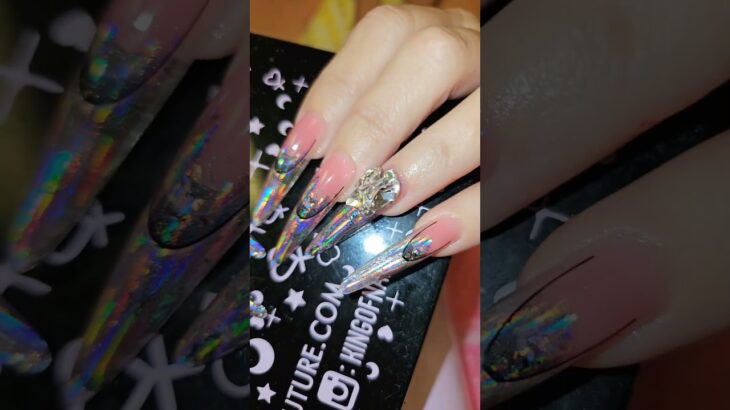 enailcouture.com 123go black label XXL stiletto #nails #naildesign #gelnails #gelxnails #nailart