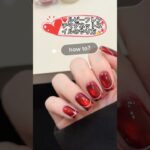 #マグネットネイル #マグネットジェル #セルフネイル #クリスマスネイル #レッドネイル #ネイル初心者 #フレンチネイル #nails #nailart #naildesign #ネイルデザイン