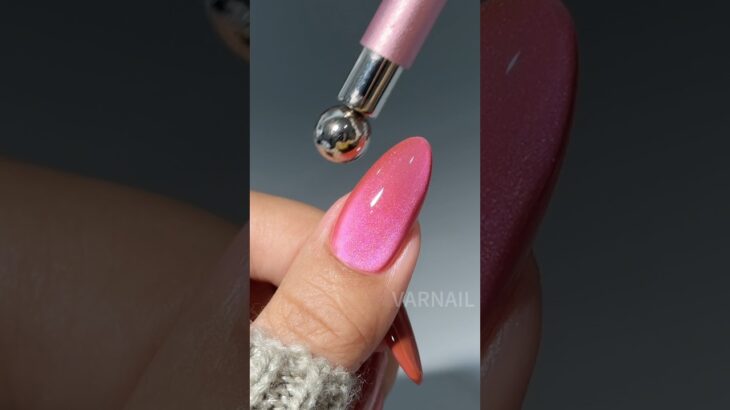 💅Try this powerful Magnetic Bead to Gel kinds of different Cat Eye Design Easily! #nails