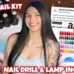 Beetles ALL IN ONE Gel Nail Starter Kit 💅 Amazon’s BEST Beginner Nail Kit + Tipex Lite Application!