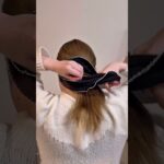 シュシュだけで簡単まとめ髪#ヘアアレンジ #ヘアアレンジ動画 #美容師