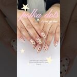 polka dot nails & yap with me😅 #nails #naildesign #gelxnailtech #storytime