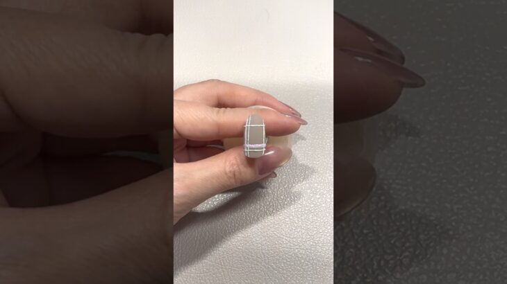 簡単！！ネイルタウンのテラコッタジェルで作る　もこもこチェック #ジェルネイル #セルフネイル #チェック柄