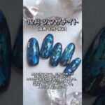 12月誕生石ネイルデザイン【MAI’s nail channel】ジェルネイル/12月ネイル/タンザナイト