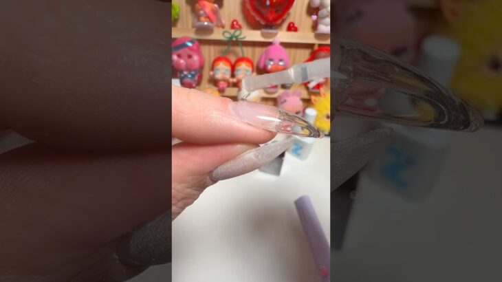 ⭐️Do my gel-x nails w. me⭐️