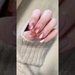 #PR beach 簡単め♡塗りかけマグ🍓 #マグネットネイル #セルフネイル