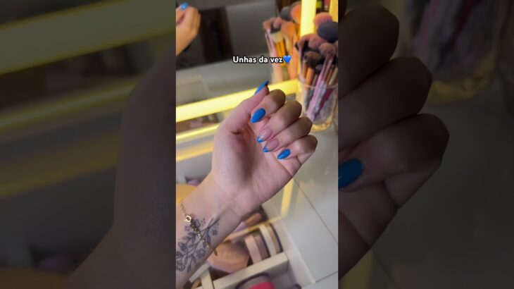 O que acharam?😍 #nails #unha #unhas #unhasdecoradasamao #unhasdecoradas #unhasdegel