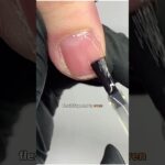 👆See Full Video 👆Builder Gel For Short Healthy Nails  #paolaponcenails #independentnailtech