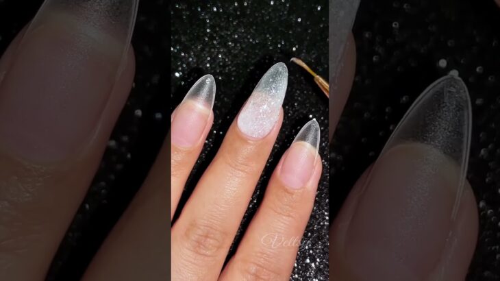 💎Simple Nail Allure  Is it Diamond Or Snow Vibes for you❄️
