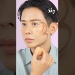 ふっくらな＋5kg とシャープな-5kgのメイク比較！メイクで印象チェンジよ🤍