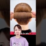 【検証】挟んで巻くだけで簡単お団子ヘアー！？