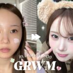 【GRWM】ディズニー激盛れモテメイク🧸🎀デートに使ってね ♡♩