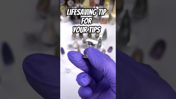 A Tip For Your Tips: Save Your Sanity! #nailhacks #pressonnails #tipsandtricks #diynails #sosimple