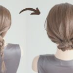 Easy Low Bun Hairstyle Tutorial / No Bobby Pins Hair Updo