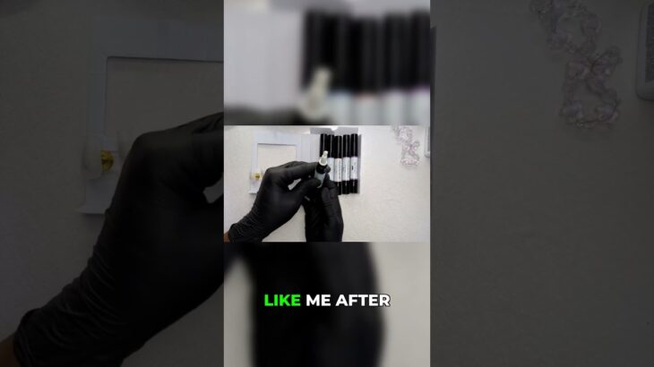 Fidget nail Pen #saviland #gelpolish  #naildesigns