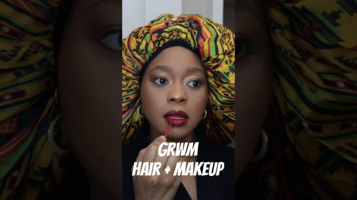 GRWM Makeup + Hair #valentinesdayideas #datenightlook #grwm #simplemakeup #naturalhairstyles