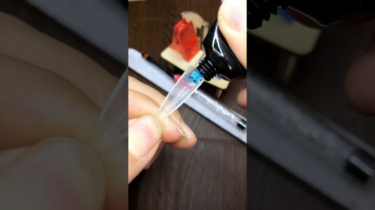 Poly gel nail idea #nailart