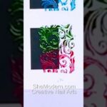 RED Chrome Opaque Semi-Gel Stamping Polish Color Swatch