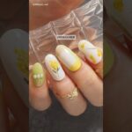 100均(セリア、ダイソー、キャンドゥ)のみでミモザネイルデザインの塗り方動画🌾