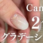 【大人気】CanDoジェルで冬にやりたいラメグラデ作ります